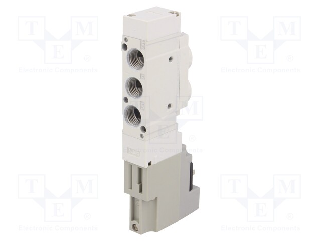 Electromagnetic valve; 5/2 monostable; G 1/8"; Temp: -10÷50°C