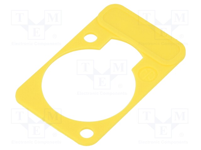 LETTERING PLATE YELLOW