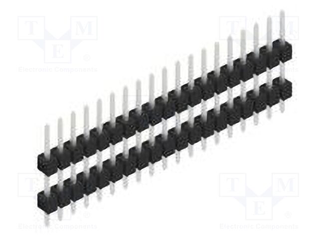 Connector: pin strips; pin header; male; PIN: 19; 2.54mm; THT; 1x19