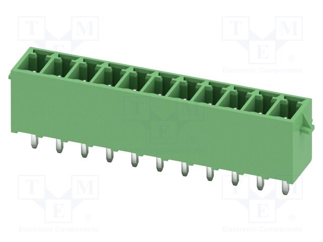 PCB headers, nominal cross section: 1.5 mm?, color: green, n