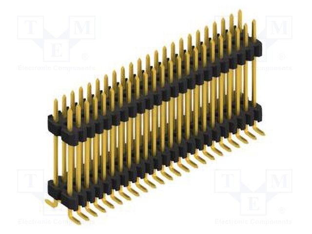 Connector: pin strips; pin header; male; PIN: 46; 1.27mm; SMT; 2x23