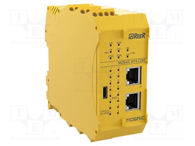 Module: programmable safety controller; 24VDC; IN: 8; OUT: 12; IP20