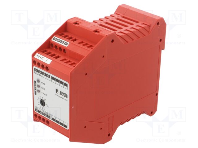 Automation module: safety relay; 24VDC; for DIN rail mounting