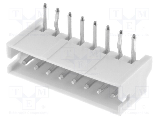 Socket; wire-board; male; ZH; 1.5mm; PIN: 8; THT; 50V; 1A; -25÷85°C