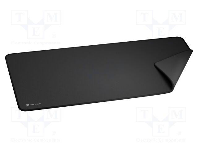 Mouse pad; black; Features: water resistant; 800x400x2.5mm