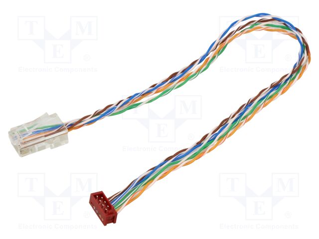 RJ45; 300mm; PIN: 4; Cable: IDC-RJ45
