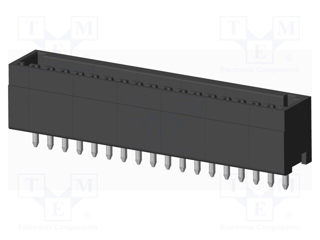 Connector: pluggable terminal block; socket; male; on PCBs
