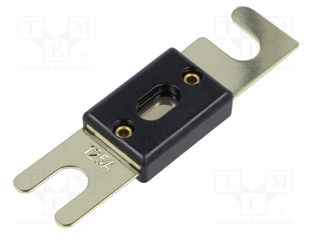 Fuse: fuse; 125A; 32÷72VDC; 82mm