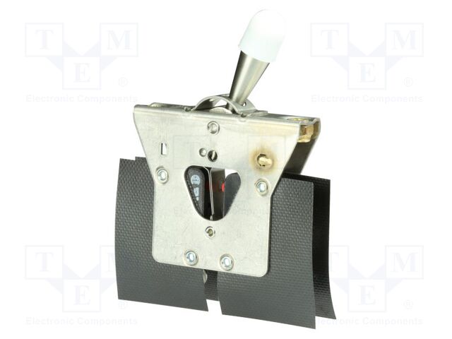 Switch: toggle; SPDT; Leads: screw; Toggle: round; on panel