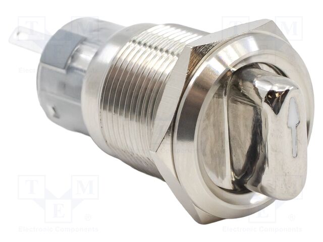Switch: rotary; Pos: 2; SPDT; 2A/24VDC; IP65; ON-ON; Illumin: LED