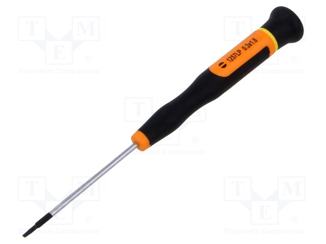 Screwdriver; slot; precision; 1,8x0,3mm; 60mm