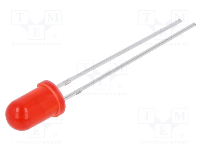 LED; 5mm; red; 2500÷4500mcd; 40°; 1.9÷2.6V; -40÷85°C; 60mW