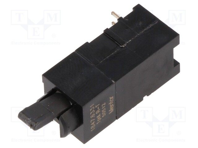 Switch: toggle; Pos: 2; SPDT; ON-ON; 0.5A/60VAC; 0.5A/60VDC