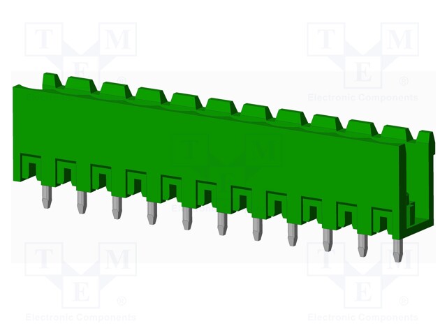 Connector: pluggable terminal block; socket; male; straight; THT
