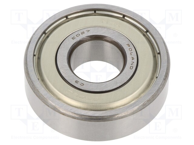 Bearing: ball; Øint: 17mm; Øout: 47mm; W: 14mm; bearing steel