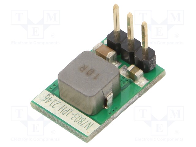 Converter: DC/DC; Uin: 6÷36V; 3.3VDC; Iout: 0÷1000mA; 10.5x7.5x16mm
