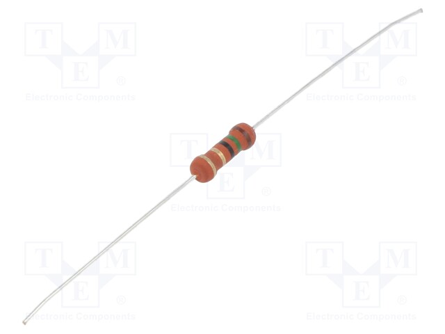 Resistor: metal film; fusible; THT; 15Ω; 500mW; ±5%; Ø3x9mm; axial