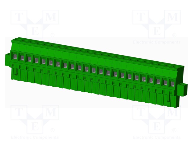 Connector: pluggable terminal block; plug; female; angled 90°