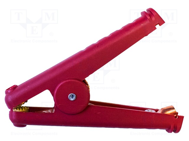 Crocodile clip; 400A; Grip capac: max.41mm; Overall len: 165mm