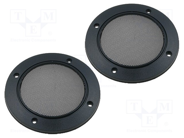 Loudspeaker grille; 100mm; metal