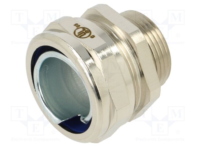 Straight terminal connector