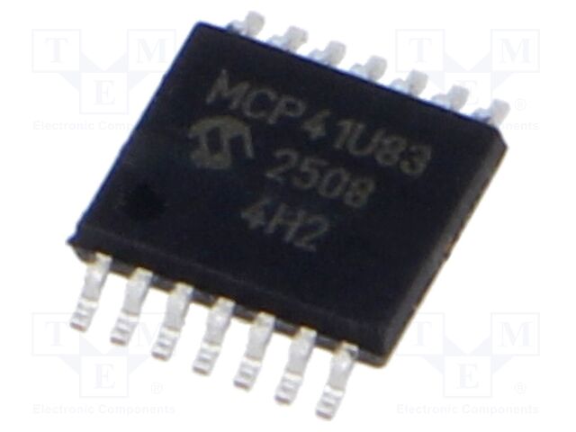 IC: digital potentiometer; 20kΩ; I2C,SPI; 10bit; TSSOP14; SMD; Ch: 1