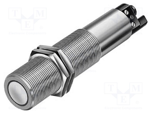 Sensor: ultrasonic; Range: 1.3m; PNP / NO; Usup: 10÷30VDC; f: 4Hz