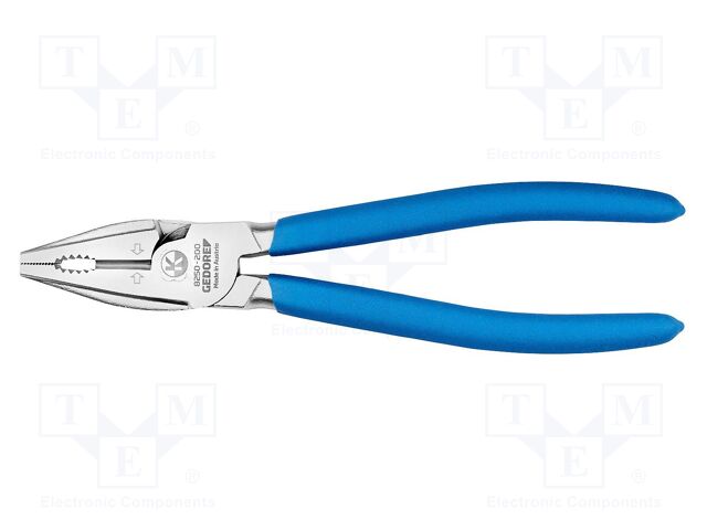Pliers; universal; induction hardened blades; 197mm; universal