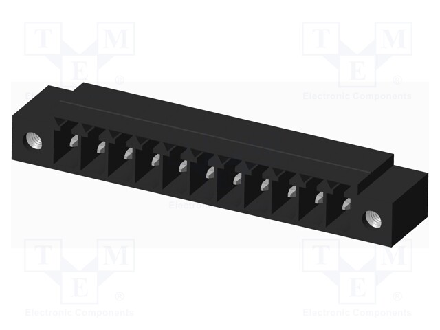 Connector: pluggable terminal block; socket; male; on PCBs