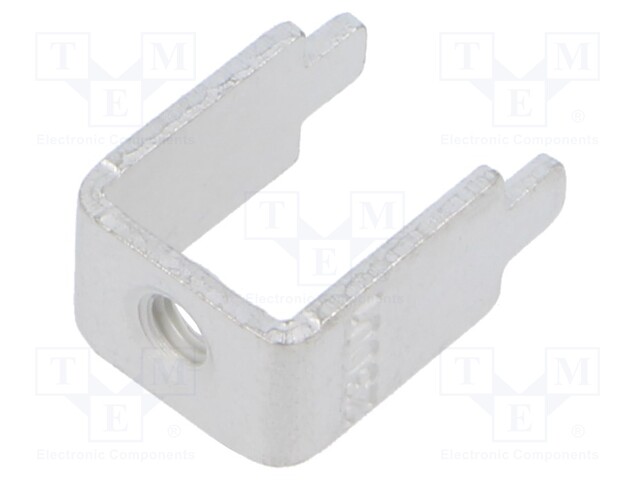 Straight; Plating: tinned; THT,screw terminal; Contacts: copper