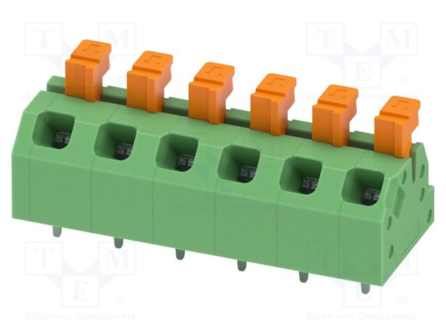 Connector: PCB terminal block; terminal; SPTAF 1; 16A; 320V; PIN: 6