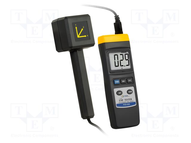 Meter: electric field strength; 195x30x68mm; Temp: max.50°C
