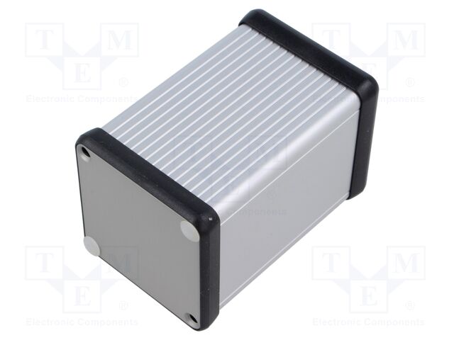 Enclosure: with panel; 1455; X: 54mm; Y: 80mm; Z: 54mm; aluminium