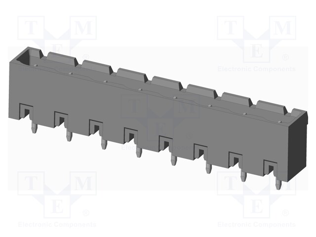 Connector: pluggable terminal block; socket; male; on PCBs