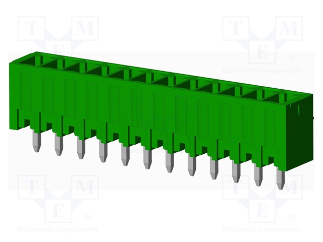 Connector: pluggable terminal block; socket; male; straight; THT