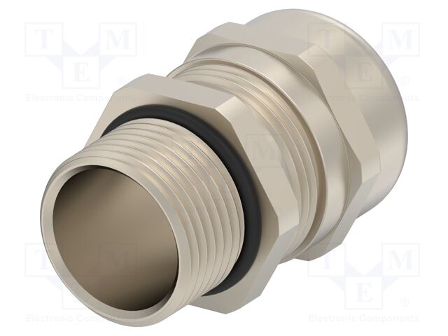 Cable gland; without nut,with long thread; M20; IP68; Mat: brass