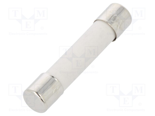 Fuse: fuse; 10A; 250VAC; ceramic,cylindrical; 6,3x32mm