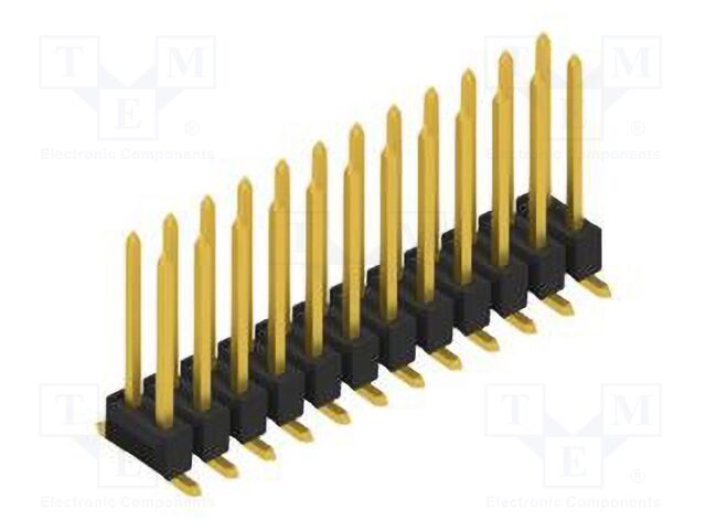 Connector: pin strips; pin header; male; PIN: 24; 2.54mm; SMT; 2x12