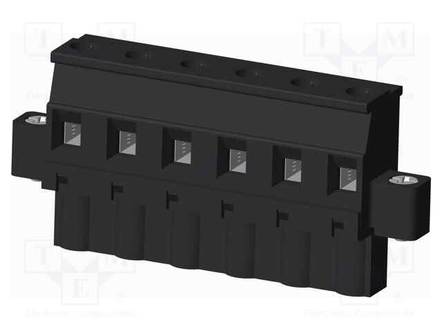 Connector: pluggable terminal block; plug; female; angled 90°