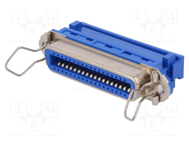 Connector: Centronics; plug; female; PIN: 36; Plating: gold-plated