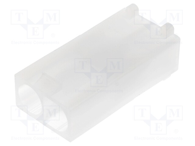 Socket,plug; Connector: wire-wire/PCB; Standard .093"; PIN: 2