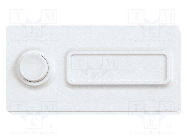 Wireless door bell; IP54; intelligent house; white glossy