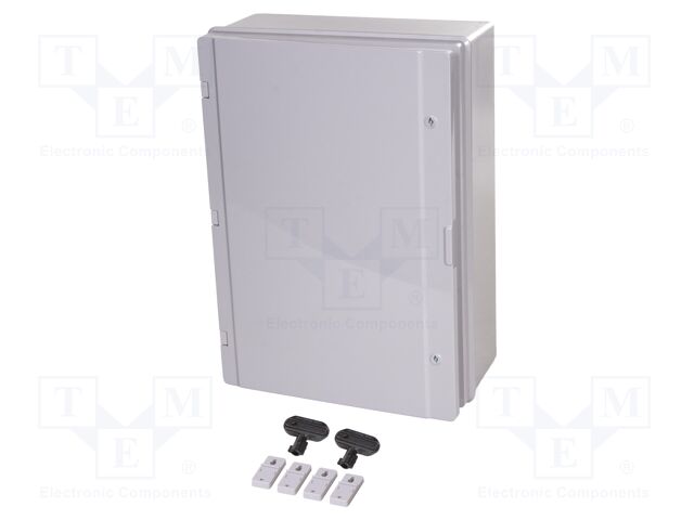 Enclosure: wall mounting; X: 511mm; Y: 711mm; Z: 253mm; ABS; IP65