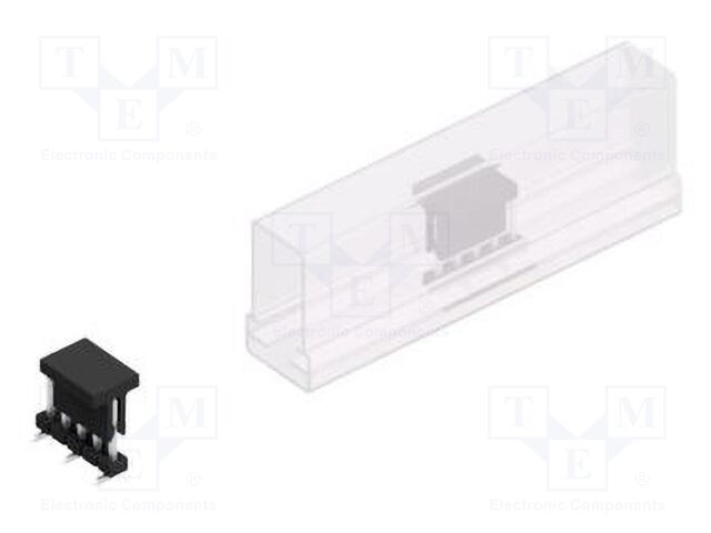 Connector: pin strips; pin header; male; PIN: 5; 2mm; SMT; 1x5; 100V