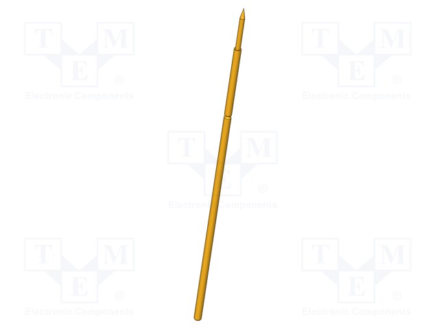 Needle-like test probe; Operational spring compression: 2mm