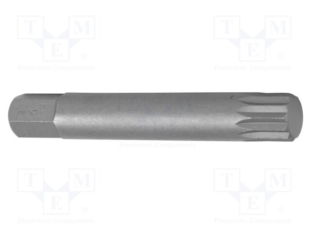 Screwdriver bit; spline (12-angles); XZN M5; Overall len: 75mm