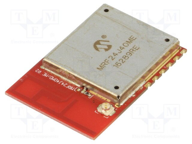 Module: RF; ZigBee; O-QPSK; 2.4GHz; 4-wire SPI; -104dBm; 19dBm