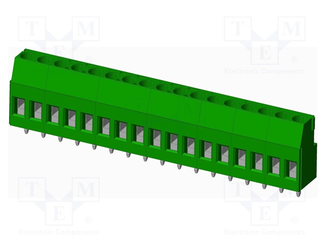 Connector: PCB terminal block; terminal; Plating: tinned; on PCBs