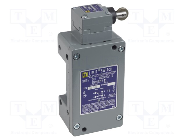Limit switch; -29÷85°C; Mat: metal