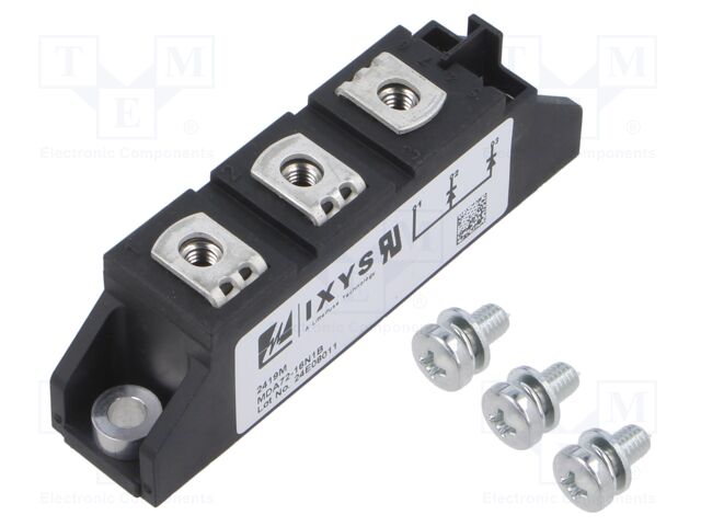 Module: diode; double,opposing; 1.6kV; If: 2x113A; TO240AA; screw